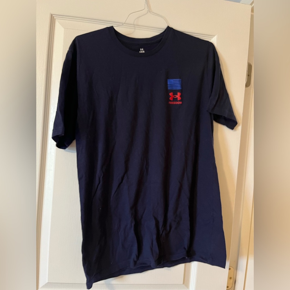 Under Armour Men's Dark Blue Freedom Tee